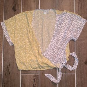 Paper Crane Low-Cut Blouse